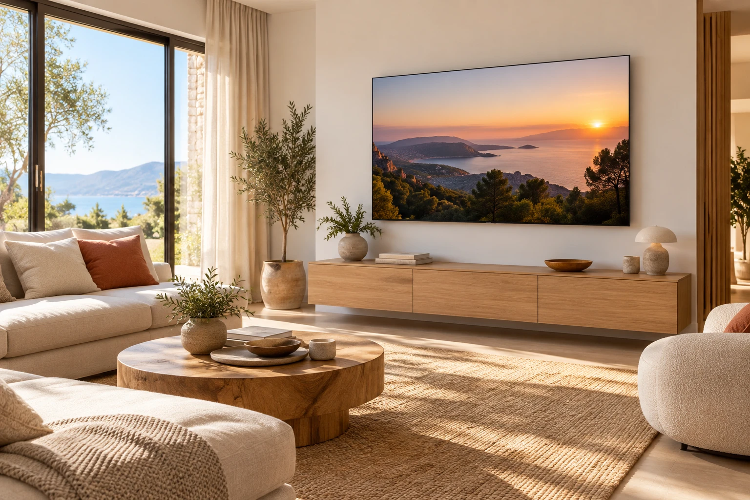 Fixer sa TV au mur sans voir les fils : la méthode selon votre mur