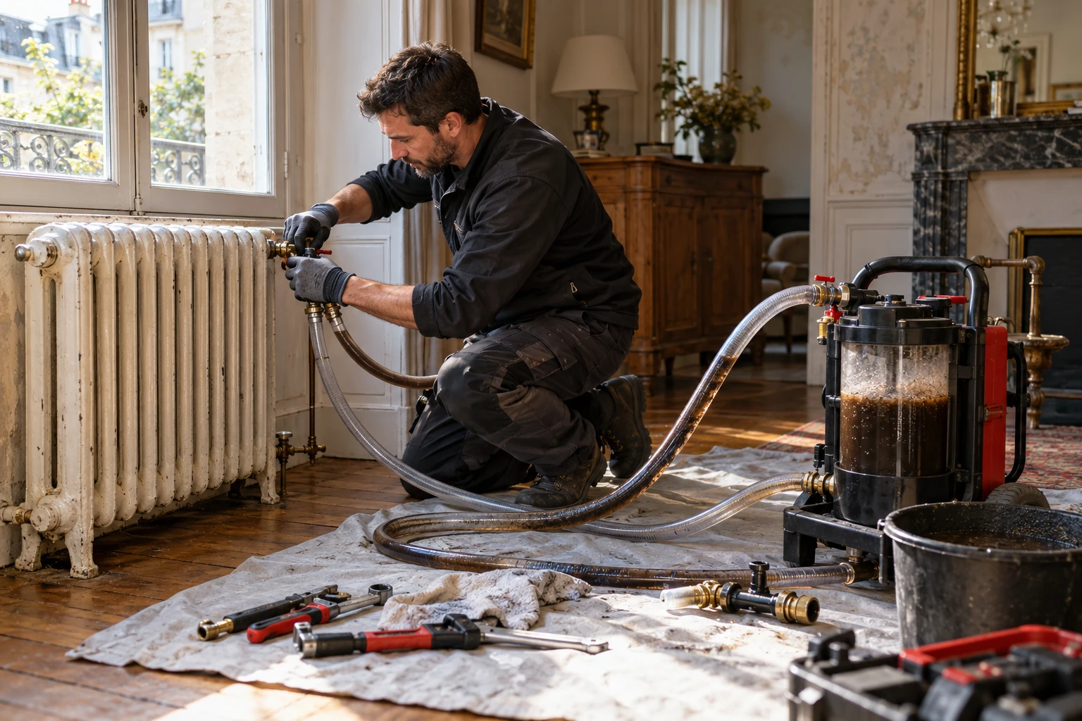 Combien de temps dure un désembouage ? Mon calcul détaillé