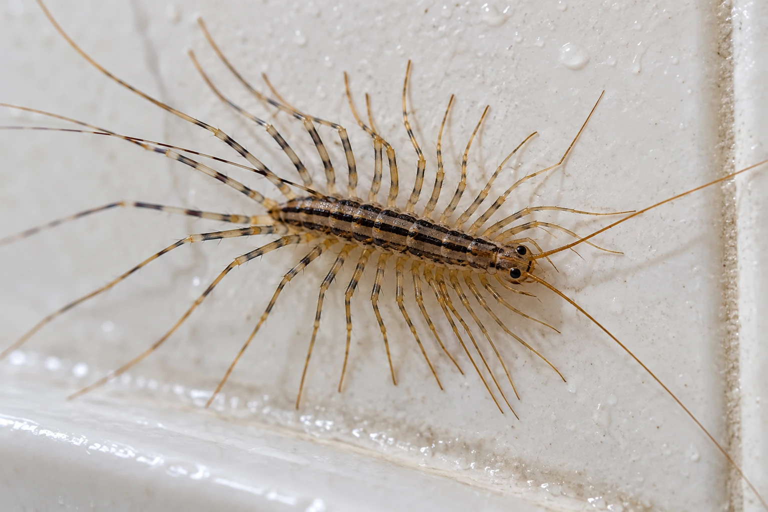 Mille-pattes dans la maison : sa signification et que faire